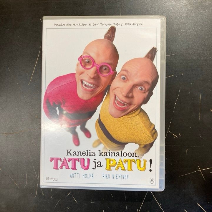 Kanelia kainaloon, Tatu ja Patu! DVD (VG/M-) -lastenelokuva-